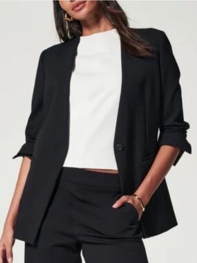 Spanx The Perfect Oversized Blazer Black